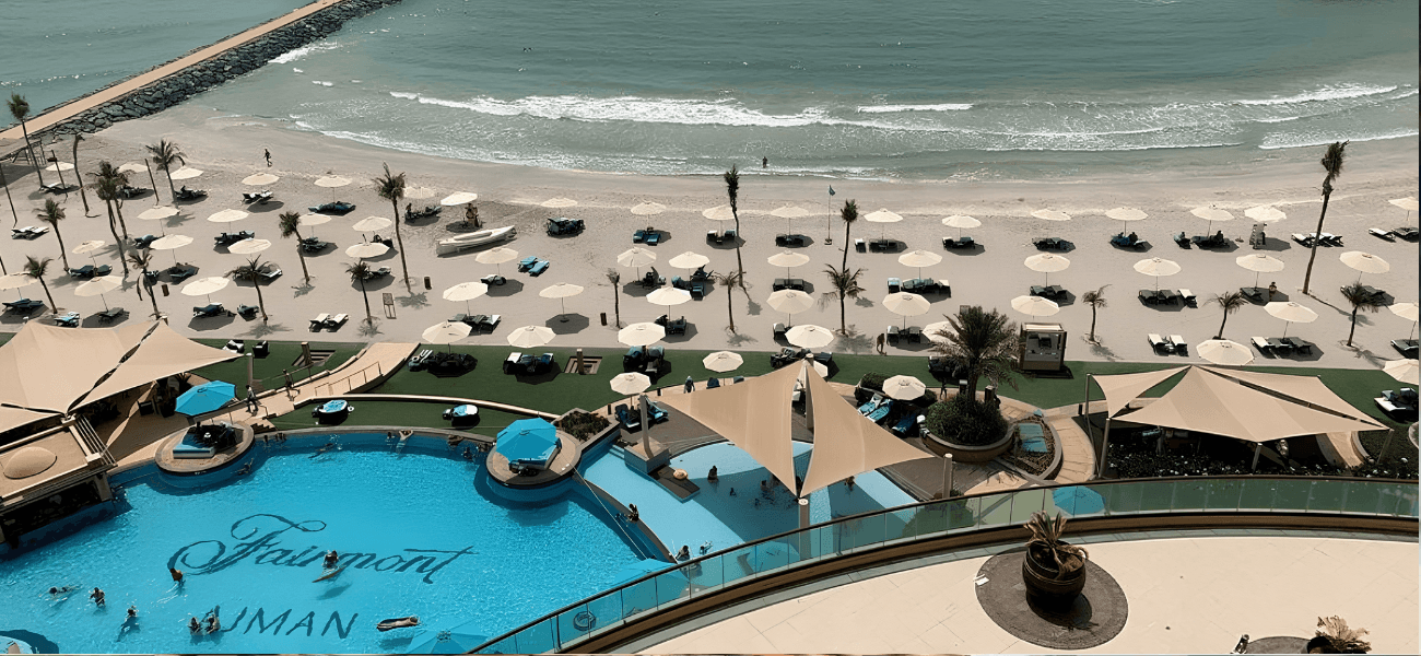 Pool and Beach Access at Fairmont Ajman (Starting at AED120 ...